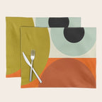 think big 5 shapes geometric Placemat Gallery Image 1