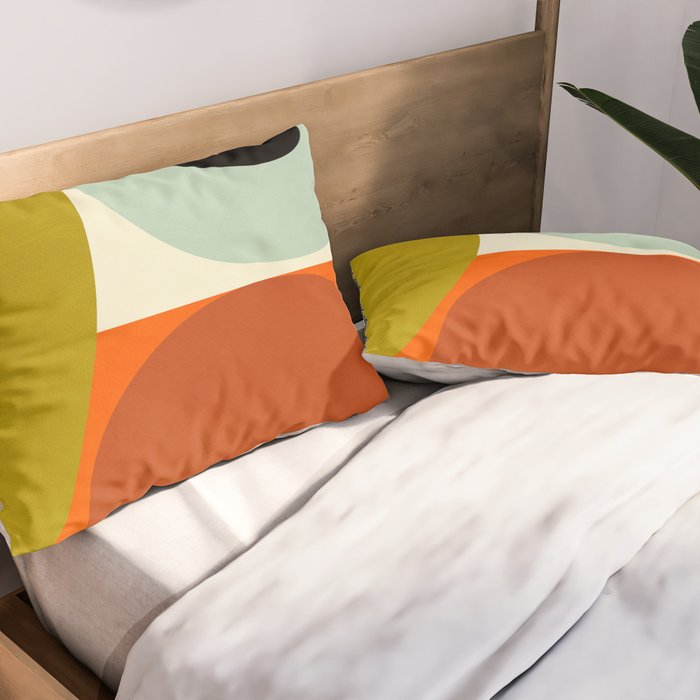 think big 5 shapes geometric Pillow Sham Gallery Image 2