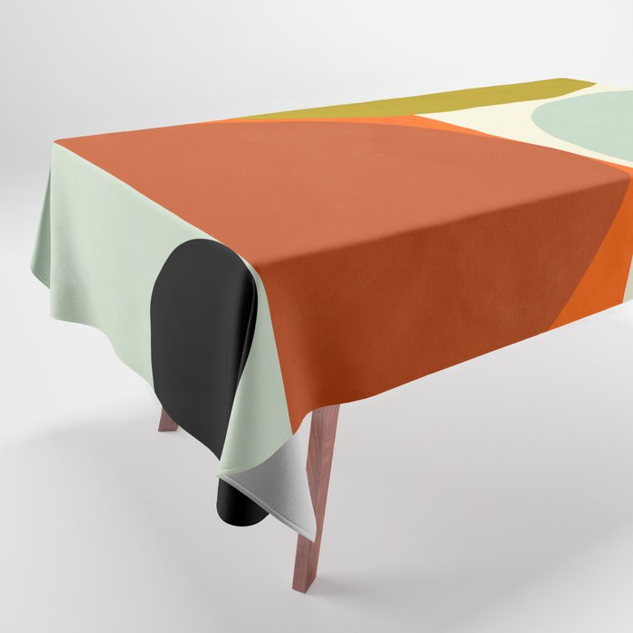 think big 5 shapes geometric Tablecloth Gallery Image 1