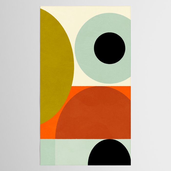 think big 5 shapes geometric Tablecloth Gallery Image 2