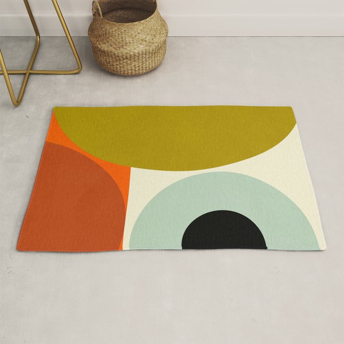 think big 5 shapes geometric Rug Gallery Image 1