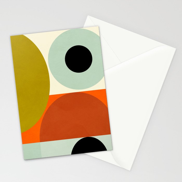 think big 5 shapes geometric Stationery Card Gallery Image 2