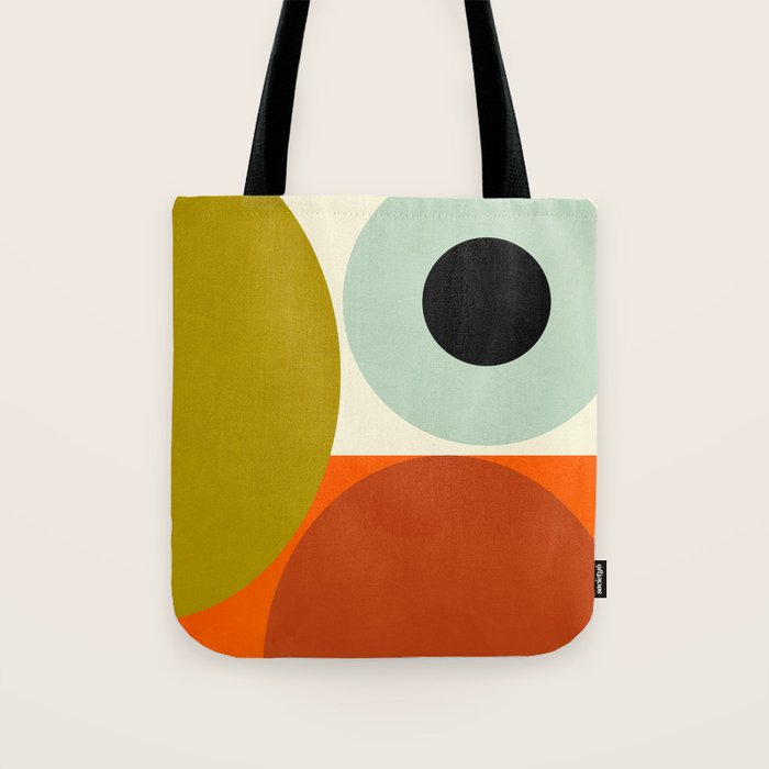 think big 5 shapes geometric Tote Bag Gallery Image 1