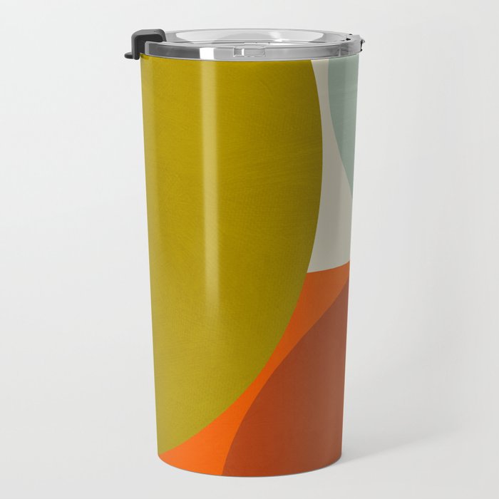 think big 5 shapes geometric Travel Mug Gallery Image 3