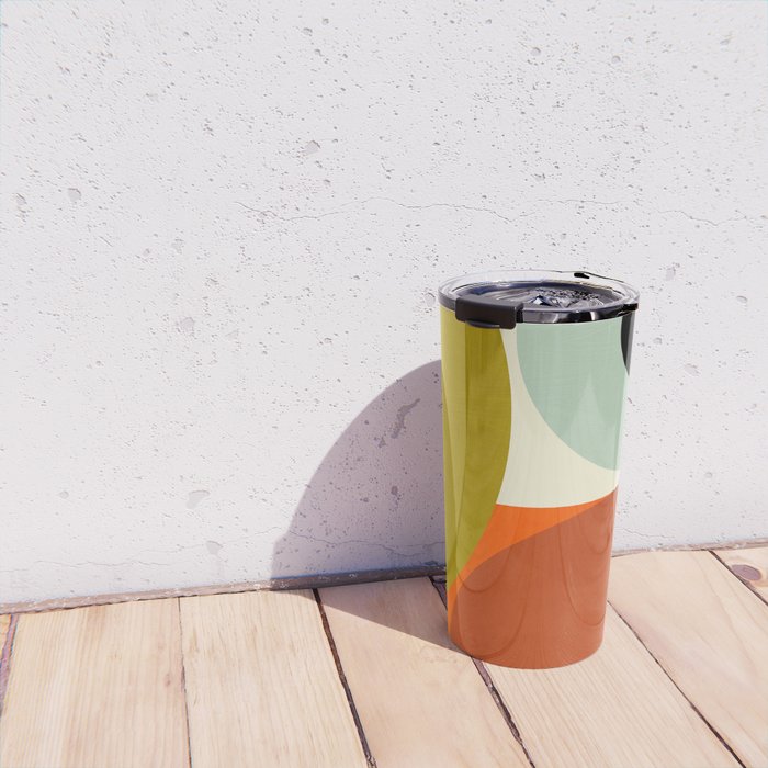 think big 5 shapes geometric Travel Mug Gallery Image 4