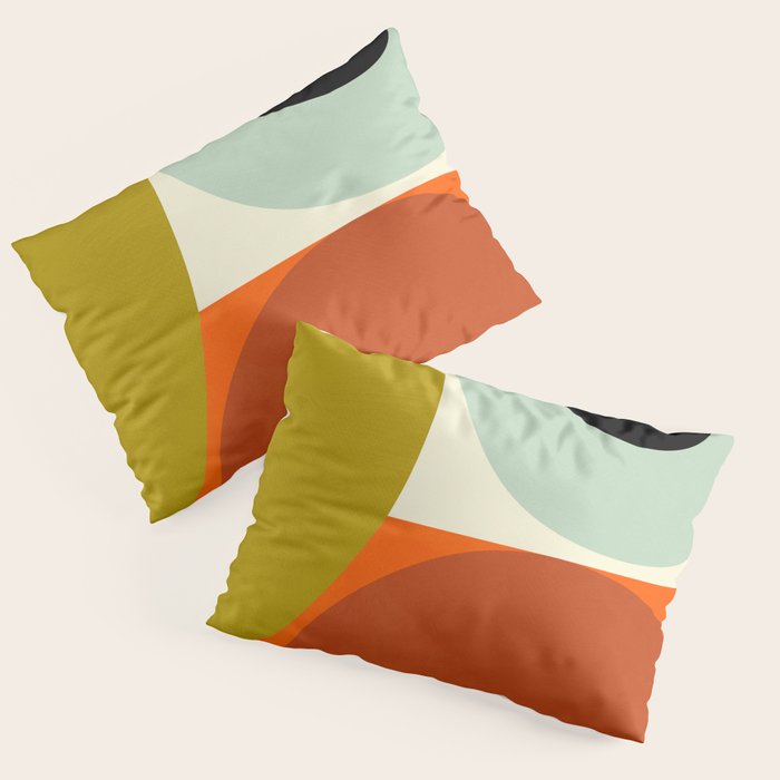 think big 5 shapes geometric Pillow Sham Gallery Image 1