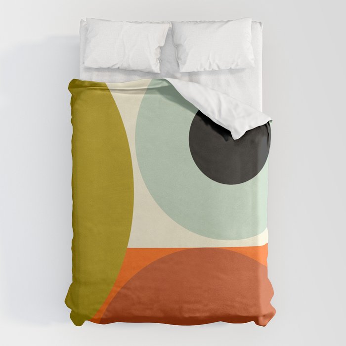 think big 5 shapes geometric Duvet Cover Gallery Image 1