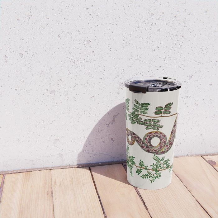 Mimosa Snake Seba Albertus Travel Mug Gallery Image 4