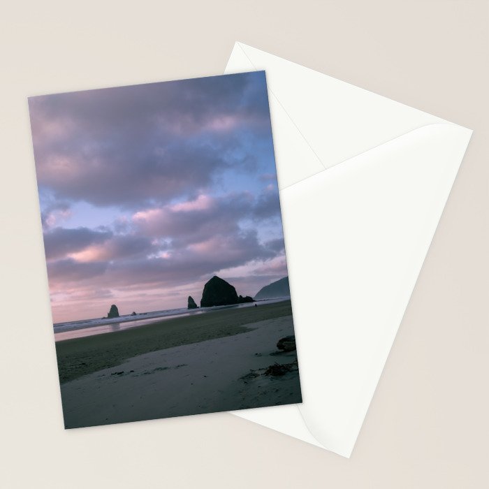 Pastel Cannon Beach Stationery Card Gallery Image 2