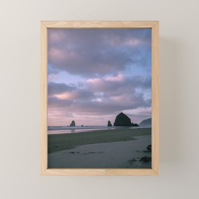 Pastel Cannon Beach Mini Art Print Gallery Image 1