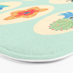 Hermit crab & starfish Bath Mat Gallery Image 3