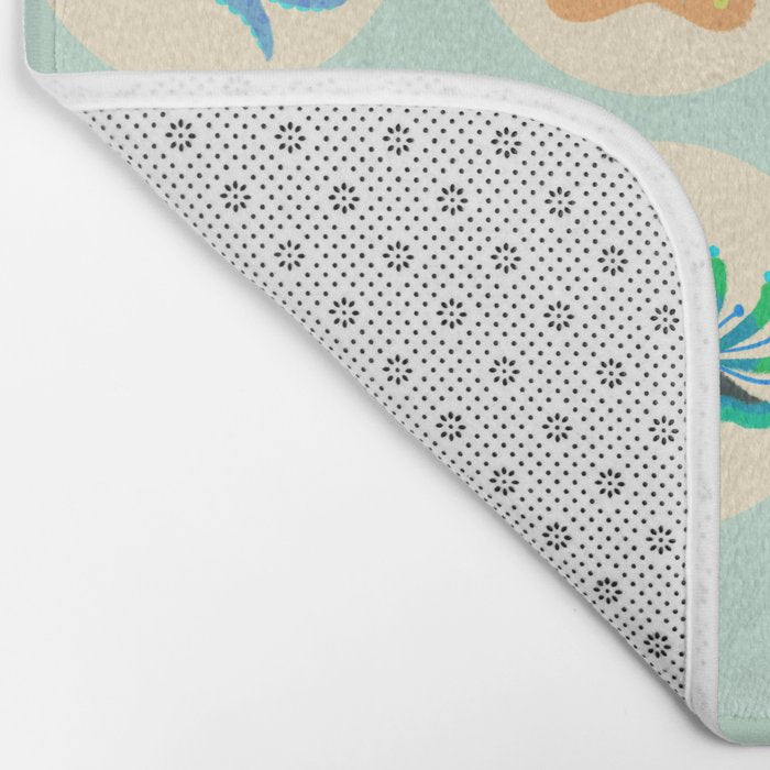 Hermit crab & starfish Bath Mat Gallery Image 2