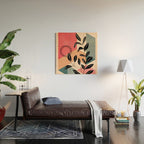 Tropical Geometry 15 Wood Wall Art Gallery Image 2