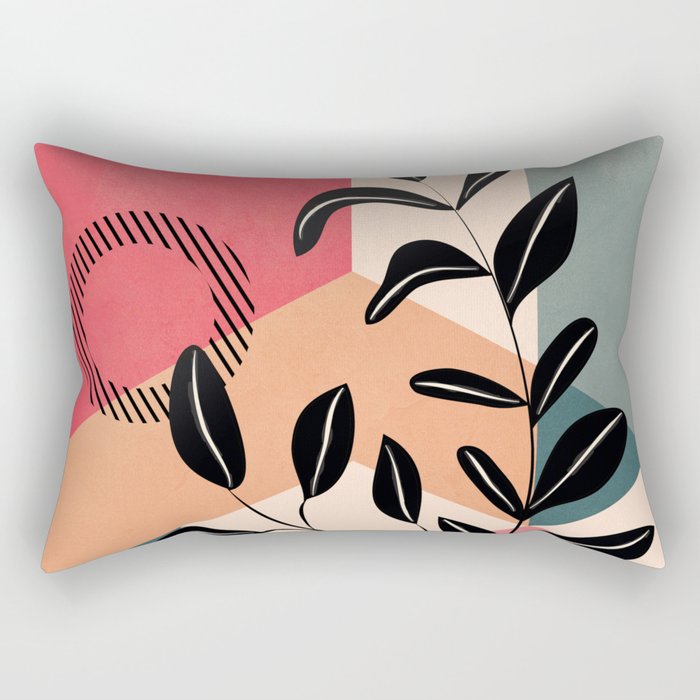 Tropical Geometry 15 Rectangular Pillow Gallery Image 2