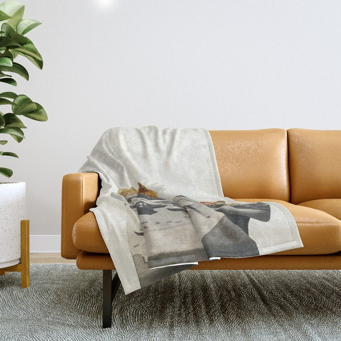 Tea Party Throw Blanket Gallery Image 1