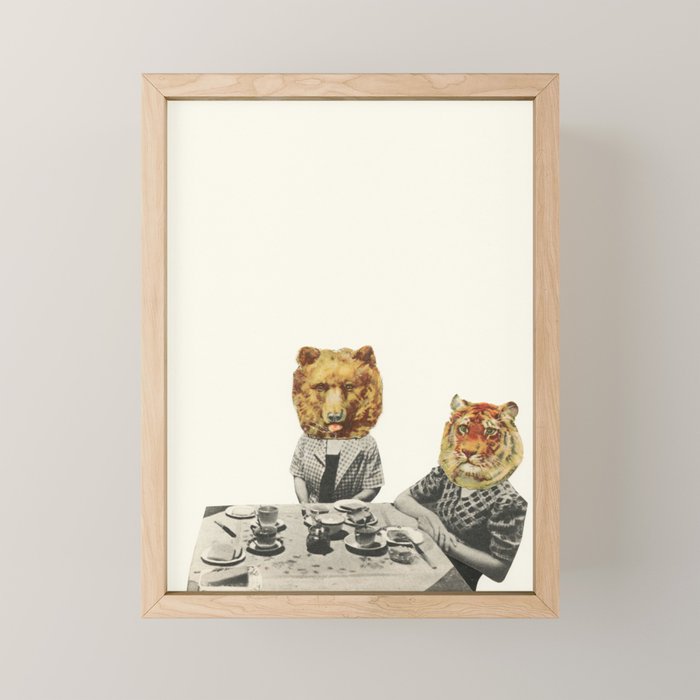 Tea Party Mini Art Print Gallery Image 1