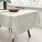 Golden Spring Reflection Tablecloth Gallery Image 3