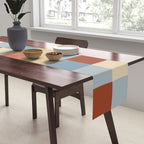 Bold Retro Checks Pattern - Large XX Table Runner Gallery Image 2