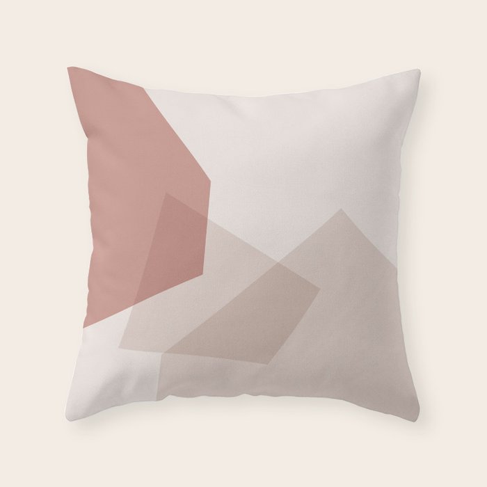 abstract minimal #6 Throw Pillow Gallery Image 1