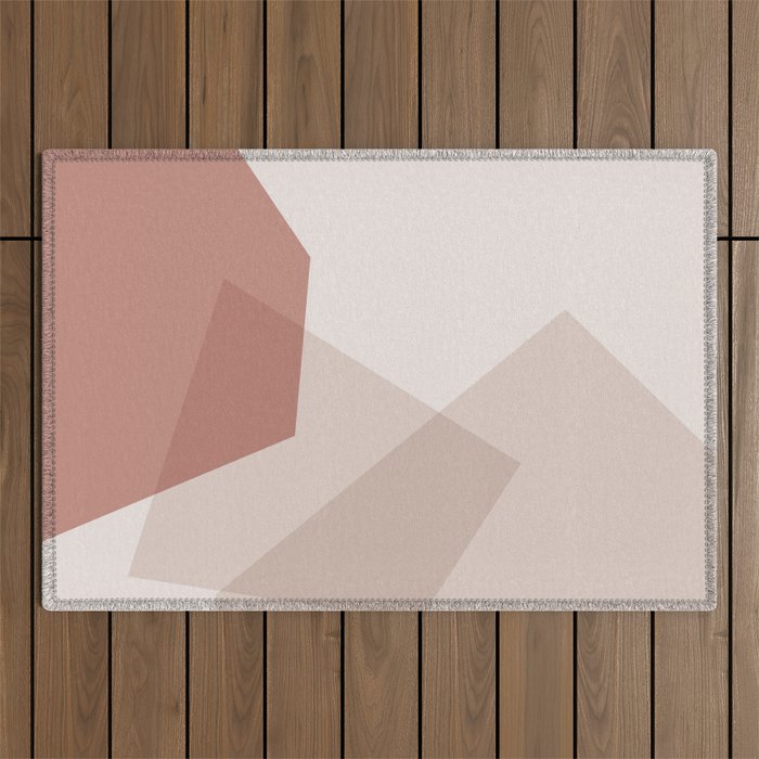 abstract minimal #6 Outdoor Rug Gallery Image 1