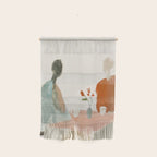 Abstract Cafe Stillness Wall Hanging Gallery Image 1