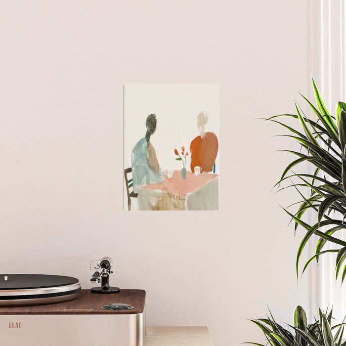 Abstract Cafe Stillness Poster Gallery Image 2