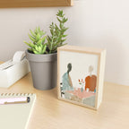 Abstract Cafe Stillness Mini Art Print Gallery Image 2