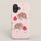 Tortoises love strawberries iPhone Case Gallery Image 1