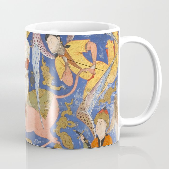 Falnama (Book of omens), The Night Journey (Miâraj) Coffee Mug Gallery Image 1