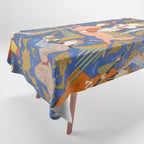 Falnama (Book of omens), The Night Journey (Miâraj) Tablecloth Gallery Image 1