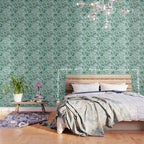 Watercolor Eucalyptus Botanical Green Leaves Wallpaper Gallery Image 3