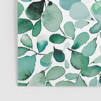 Watercolor Eucalyptus Botanical Green Leaves Poster Gallery Image 3
