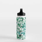 Watercolor Eucalyptus Botanical Green Leaves Water Bottle Gallery Image 3