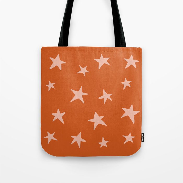 Stars Pumpkin Spice Tote Bag Gallery Image 1