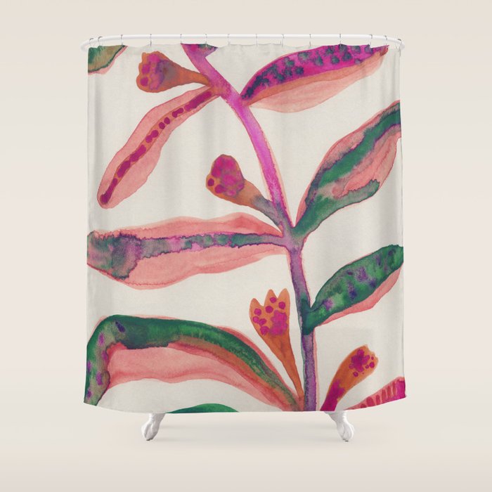 Garden Stories #1 Shower Curtain Gallery Image 1