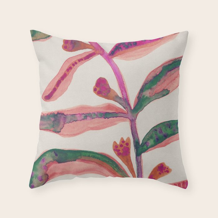 Garden Stories #1 Throw Pillow Gallery Image 6