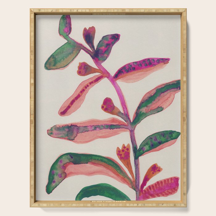 Garden Stories #1 Serving Tray Gallery Image 1