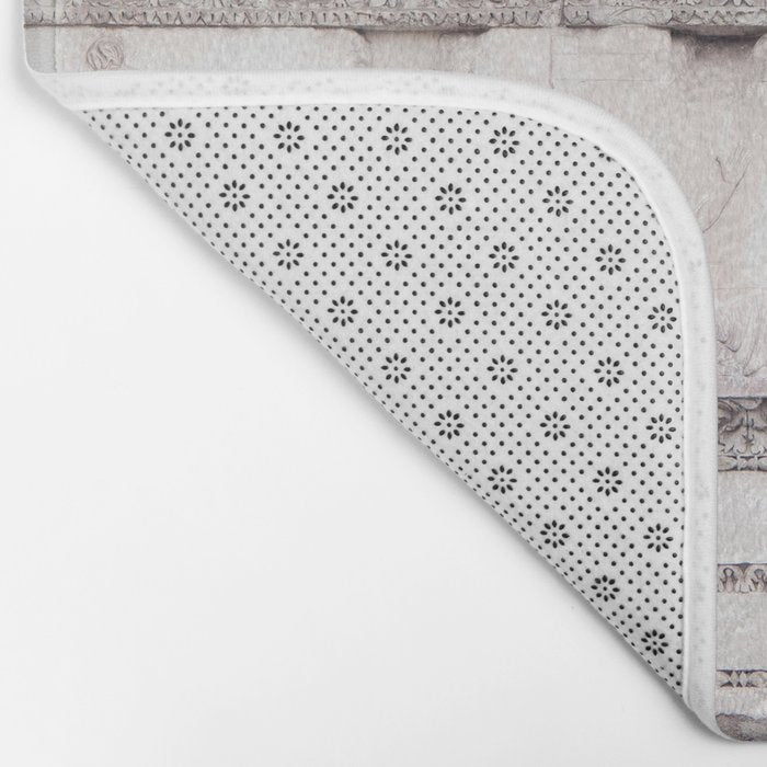 Minerva Temple - Rome Forum Architecture Photography Bath Mat Gallery Image 2