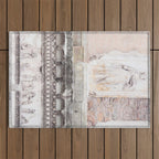 Minerva Temple - Rome Forum Architecture Photography Outdoor Rug Gallery Image 1