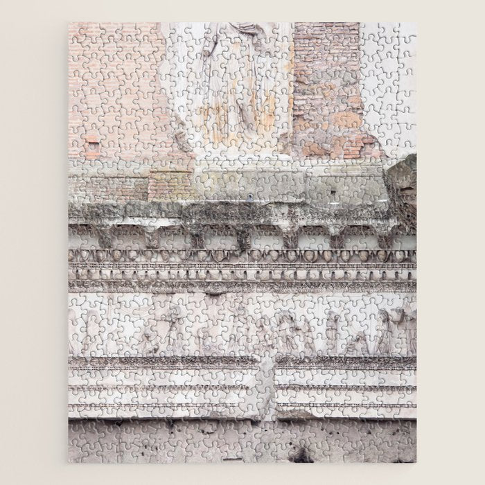 Minerva Temple - Rome Forum Architecture Photography Jigsaw Puzzle Gallery Image 1