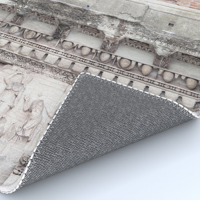 Minerva Temple - Rome Forum Architecture Photography Rug Gallery Image 4