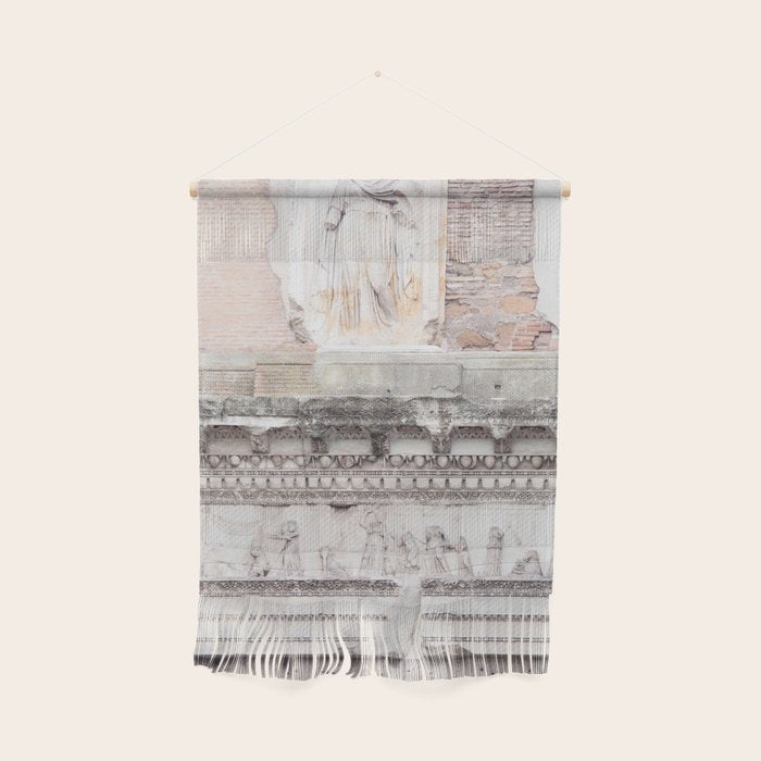 Minerva Temple - Rome Forum Architecture Photography Wall Hanging Gallery Image 1