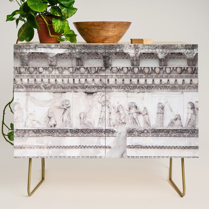Minerva Temple - Rome Forum Architecture Photography Credenza Gallery Image 1