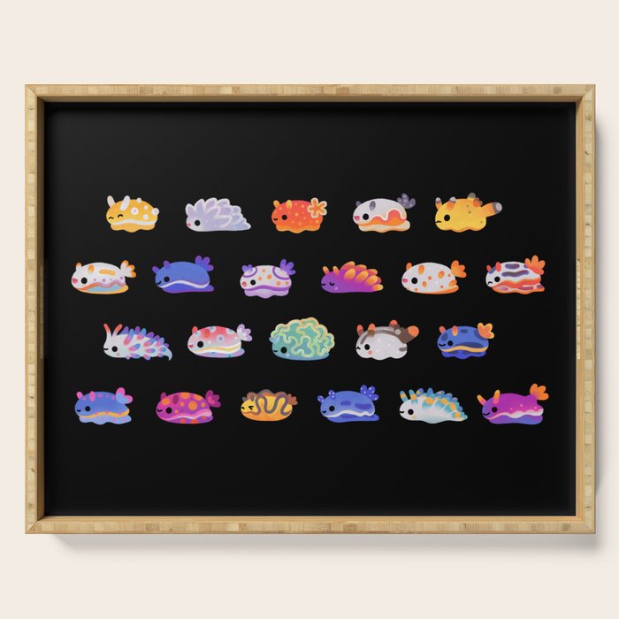 Sea Slug Day Serving Tray Gallery Image 1