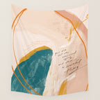 "Transformation: You Are Not Who You Used To Be, And That Is A Beautiful Thing." Wall Tapestry Gallery Image 4