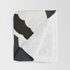 Two Abstract Birds I Throw Blanket Gallery Image 3