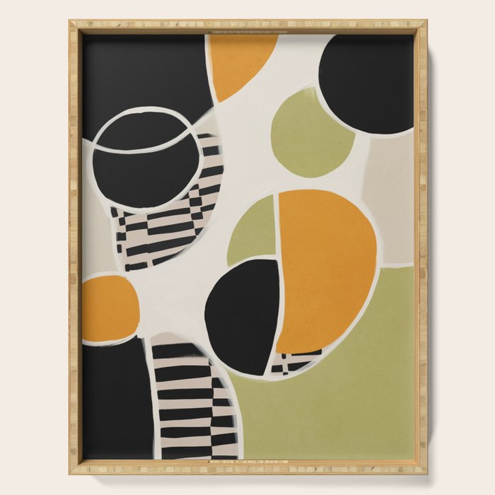 Stripes and Shapes III Serving Tray Gallery Image 1