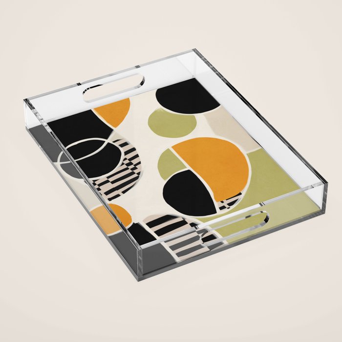 Stripes and Shapes III Acrylic Tray Gallery Image 1