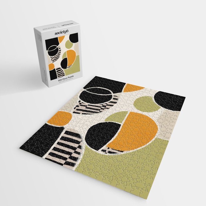 Stripes and Shapes III Jigsaw Puzzle Gallery Image 2