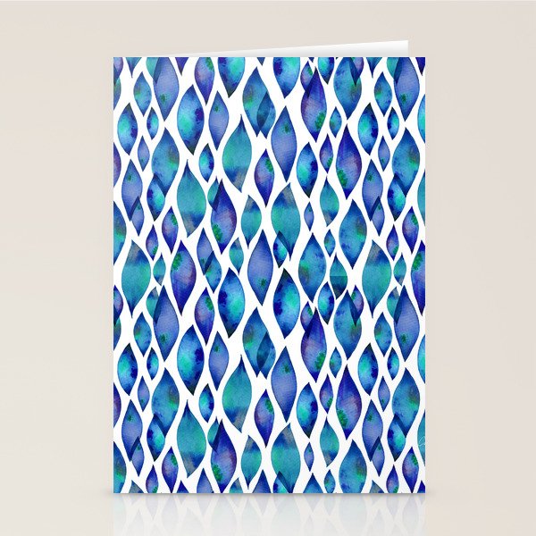 Leaf Drips  Stationery Card Gallery Image 2